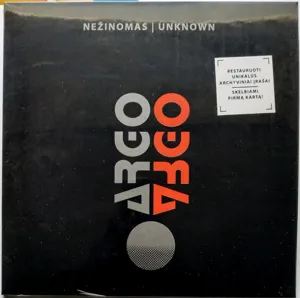Argo (4) – Nežinomas Argo = Unknown Argo VINYL viršelis