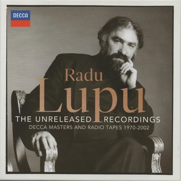 Lupu, Radu – Unreleased Recordings ... CD viršelis