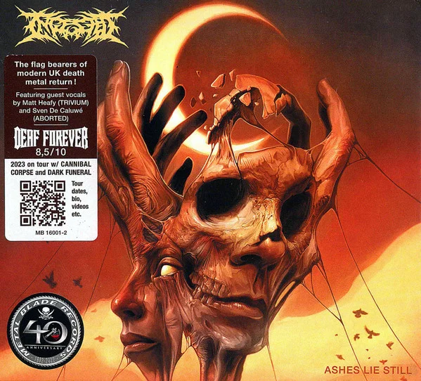 Ingested – Ashes Lie Still CD viršelis