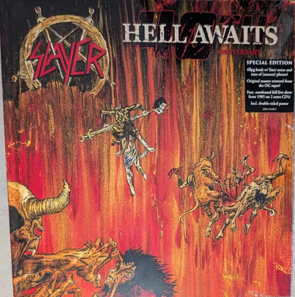 Slayer – Hell Awaits CD viršelis