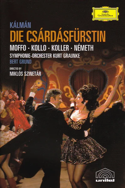 Kollo, Rene – Die Cs?Rd?Sfurstin DVD viršelis