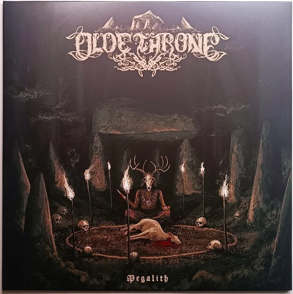 Olde Throne – Megalith LP viršelis