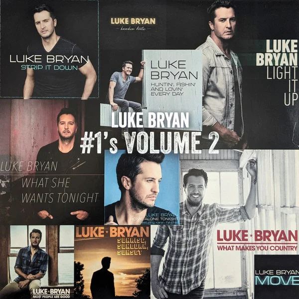 Luke Bryan – #1's Vol.2 LP viršelis