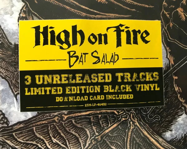 High On Fire – Bat Salad LP viršelis