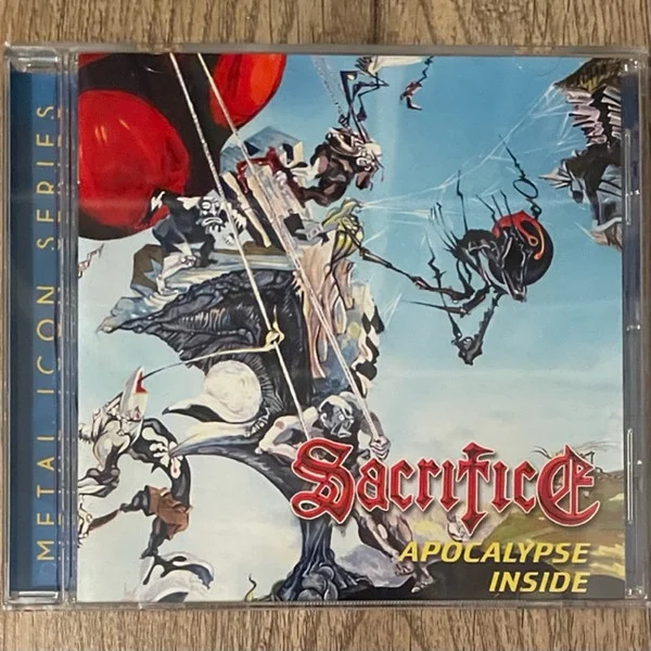 Sacrifice – Apocalypse Inside CD viršelis