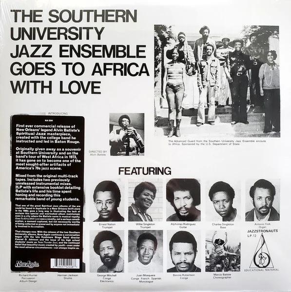 Southern University Ja... – Goes To Africa With Love LP viršelis