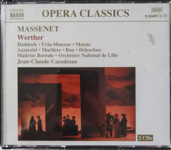 Queler, Eve – Werther CD viršelis