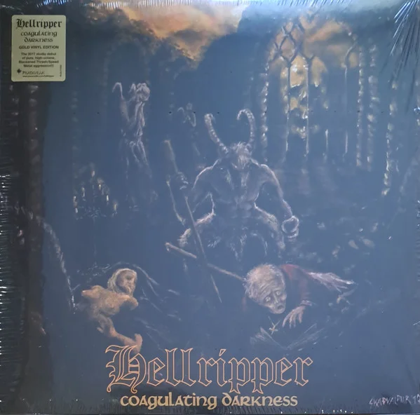 Hellripper – Coagulating Darkness LP viršelis