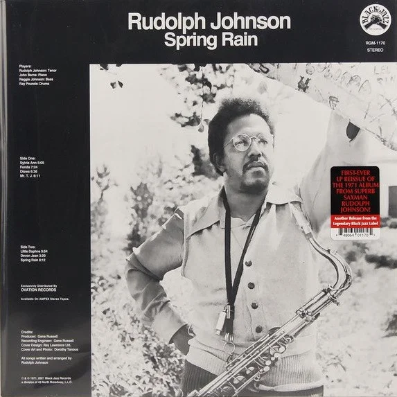 Johnson, Rudolph – Spring Rain LP viršelis