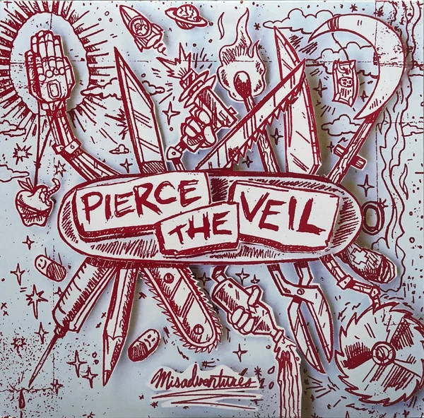 Pierce the Veil – Misadventures LP viršelis
