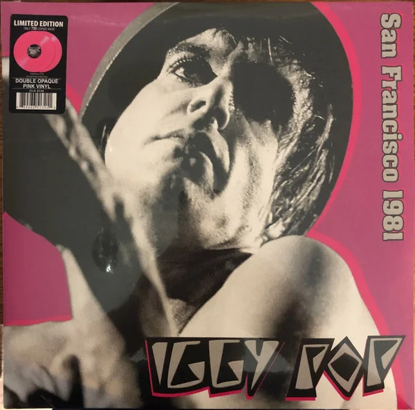 Pop, Iggy – San Francisco 1981 LP viršelis