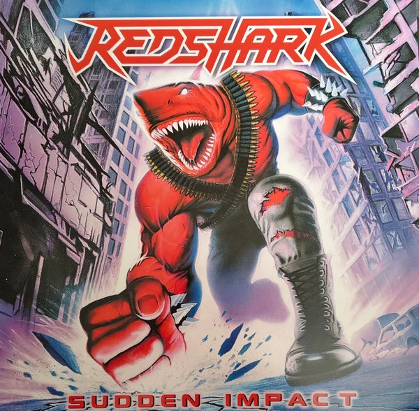 Redshark – Sudden Impact LP viršelis