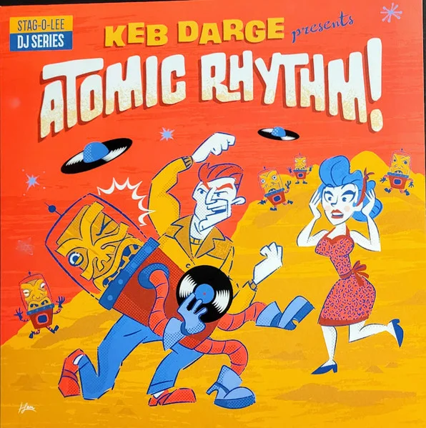 Various – Atomic Rhythm! LP viršelis