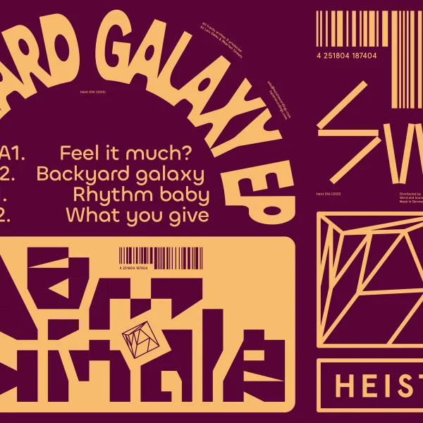 Dam Swindle – Backyard Galaxy 12INCH viršelis
