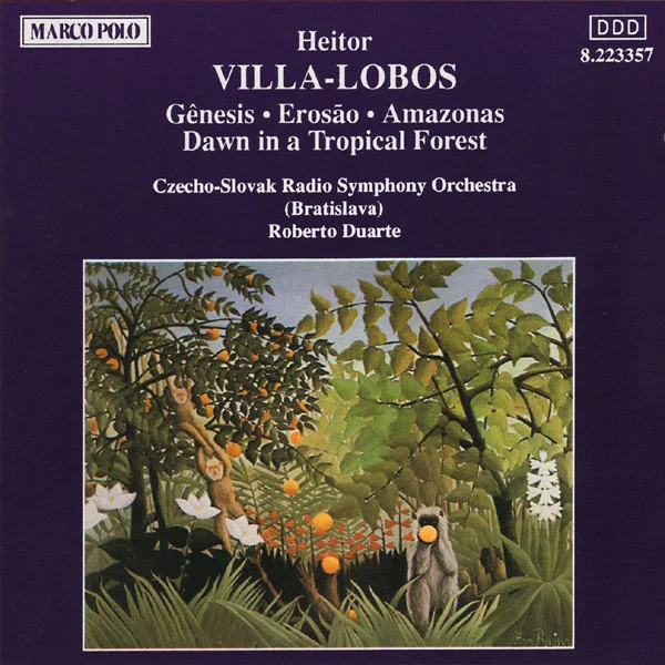Villa-Lobos, H. – Amazonas CD viršelis