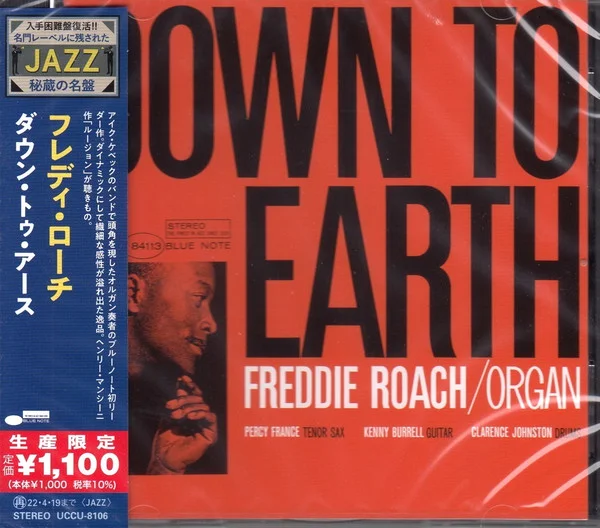 Roach, Freddie – Down To Earth CD viršelis