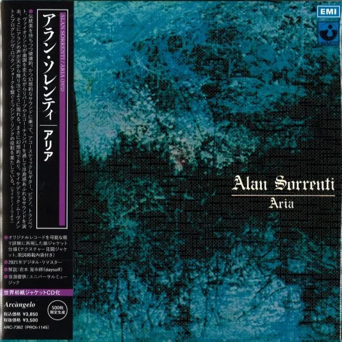 Sorrenti, Alan – Aria CD viršelis