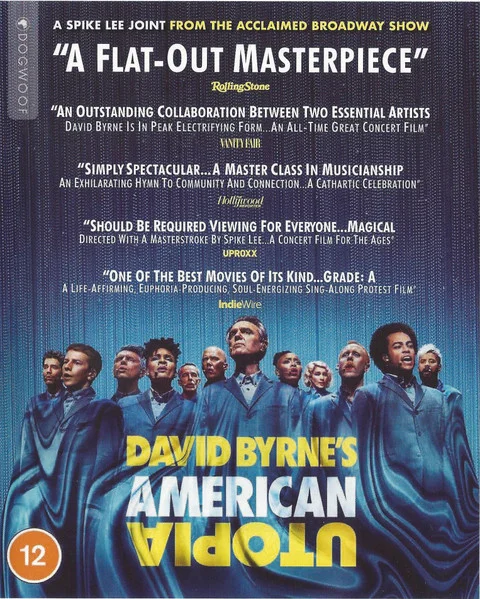 Byrne, David – American Utopia DVD viršelis