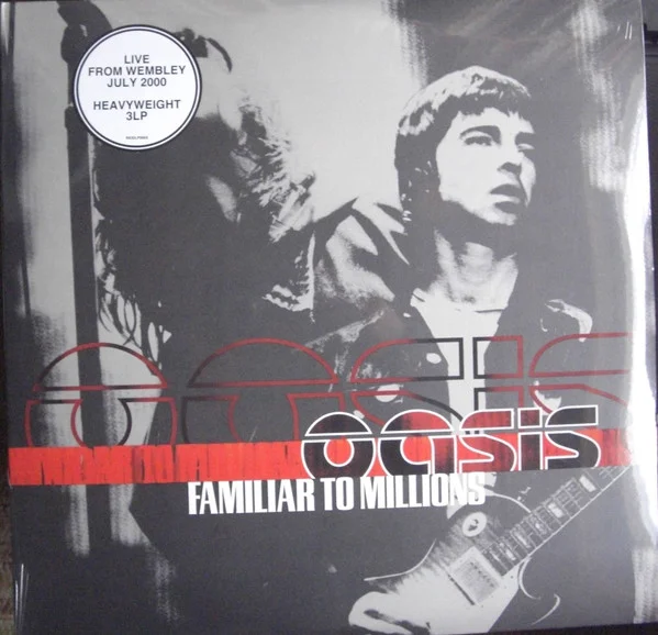 Oasis – Familiar To Millions LP viršelis