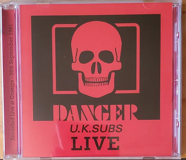 Uk Subs – Danger CD viršelis