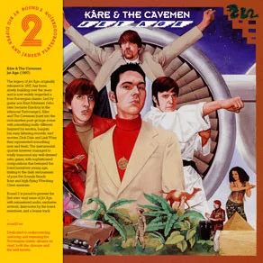 Kare & Cavemen – Jet Age LP viršelis