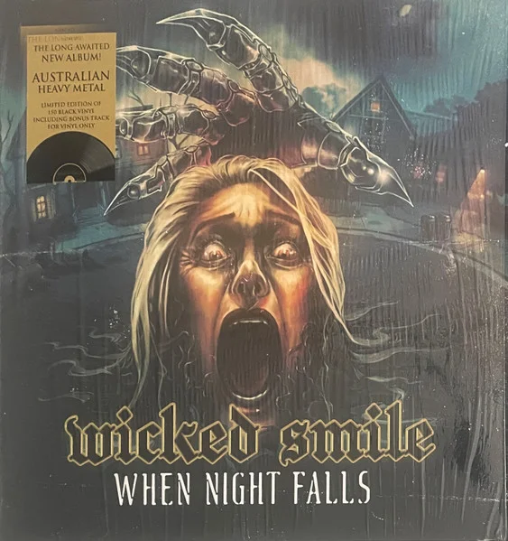 Wicked Smile – When Night Falls LP viršelis