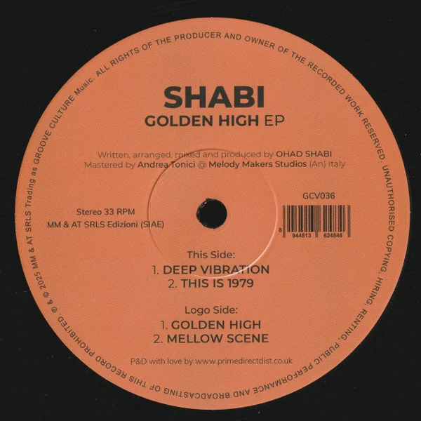 Shabi – Golden High 12INCH viršelis